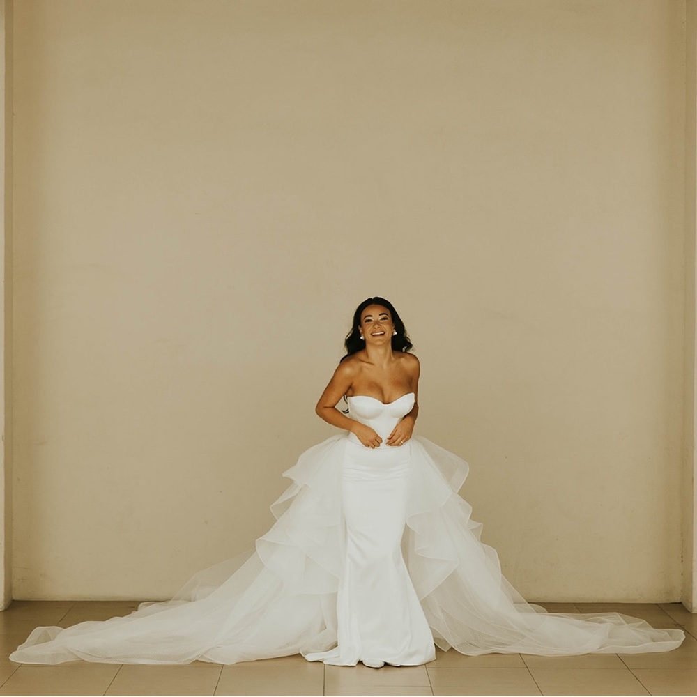 Wona x Eva Lendel custom Wedding Dress